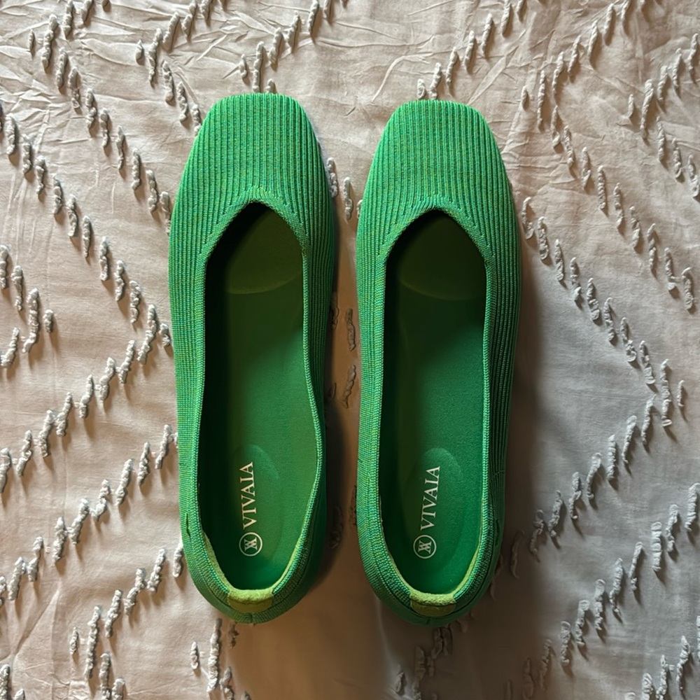 Adorable Kelly Green Slip Ons